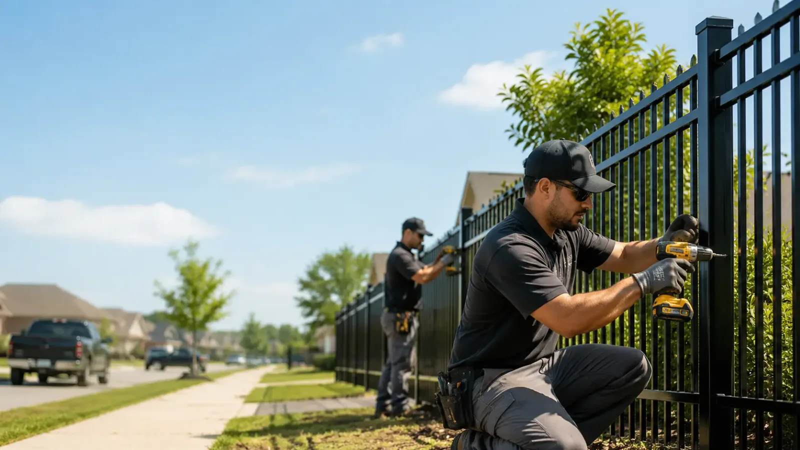 Metal Fence Installation in Alston, GA
